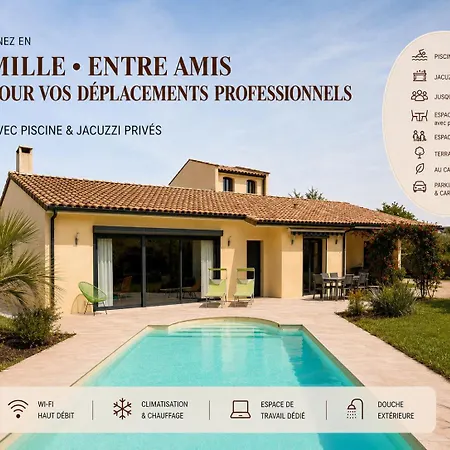 Socozy Oasis, Piscine & Jacuzzi, 8 Pers